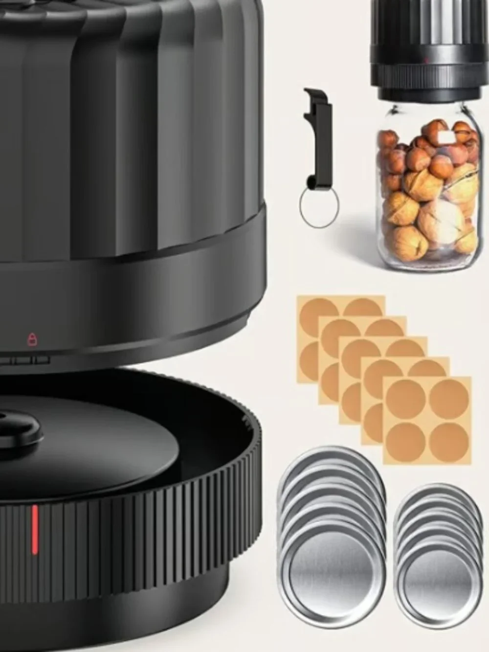Electric Mason Jar Vacuum Sealer Kit